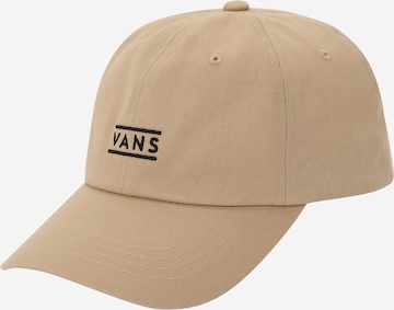 VANS - Boné 'Bill Jockey' em bege: frente