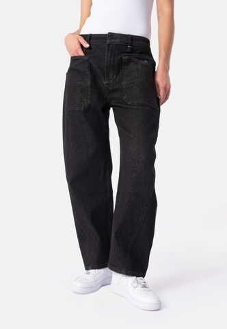 Elias Rumelis Loose fit Jeans 'Isabella' in Black: front