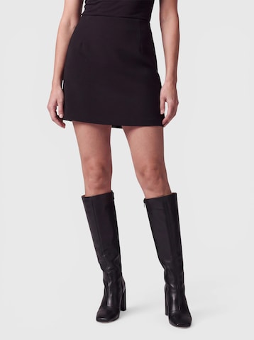 Gonna di everly® in nero: frontale