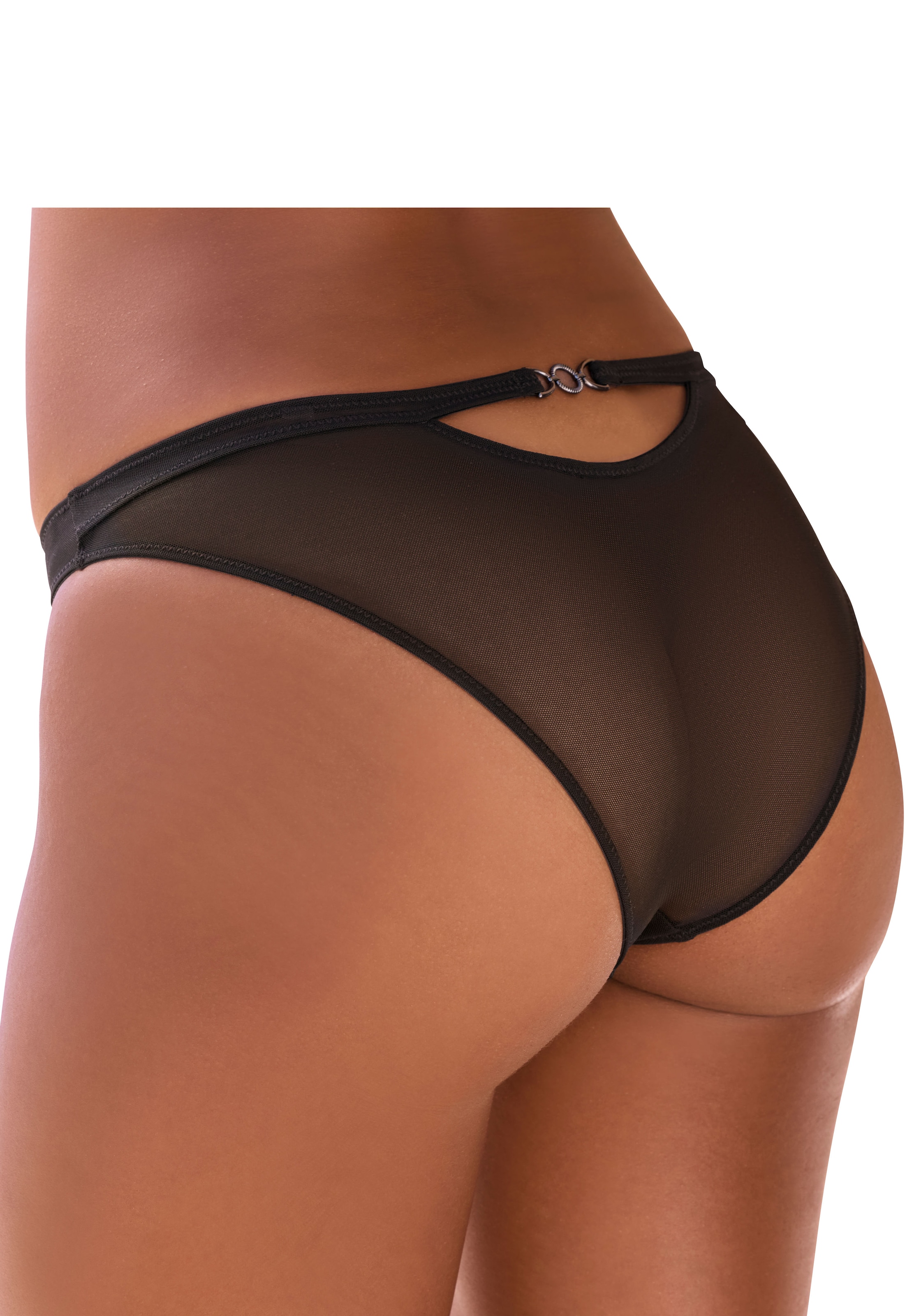 LASCANA Slip - fekete