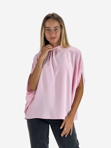 Elara Bluse in Pink: Vorderseite