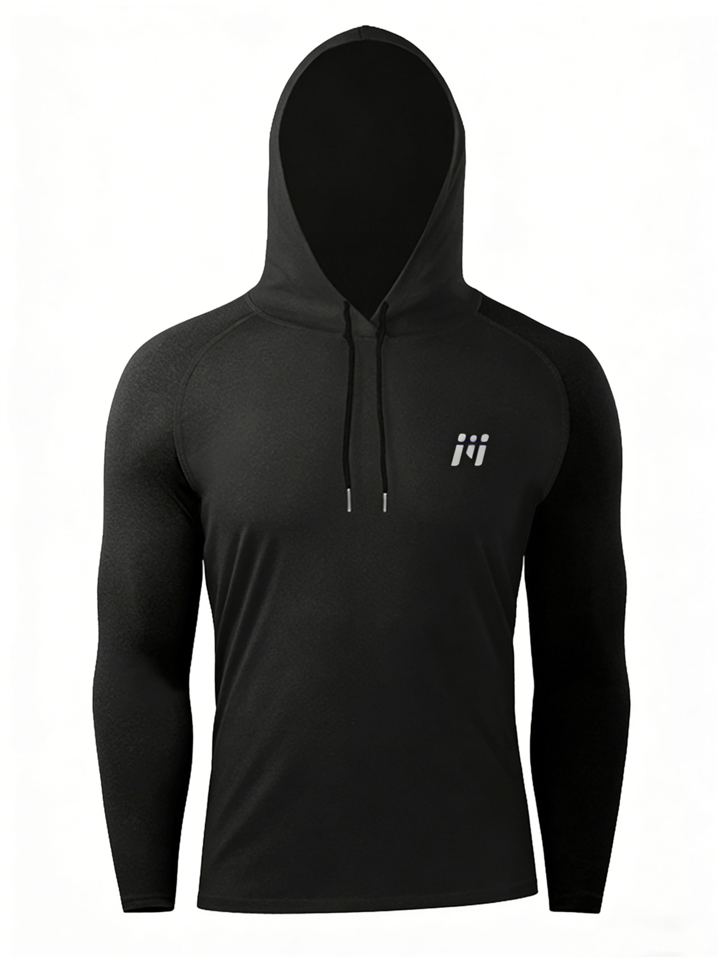 MEETWEE Sweatshirt 'Lightweight Sports Top' in Black: front