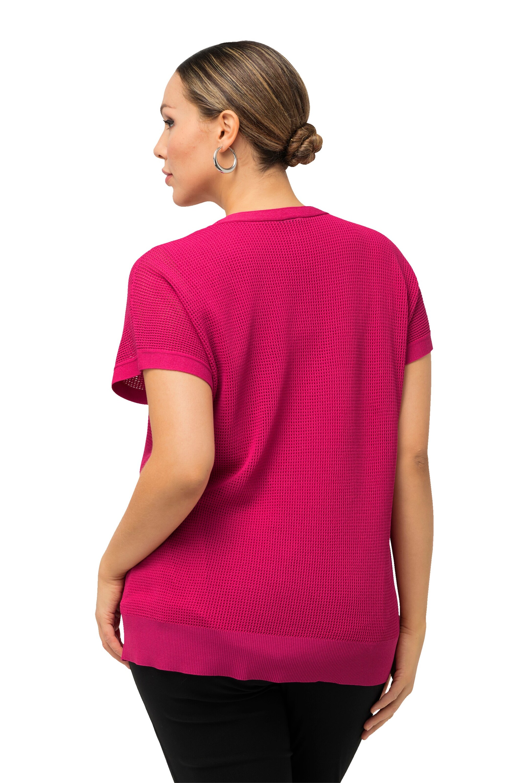 Ulla Popken Sweater in Pink