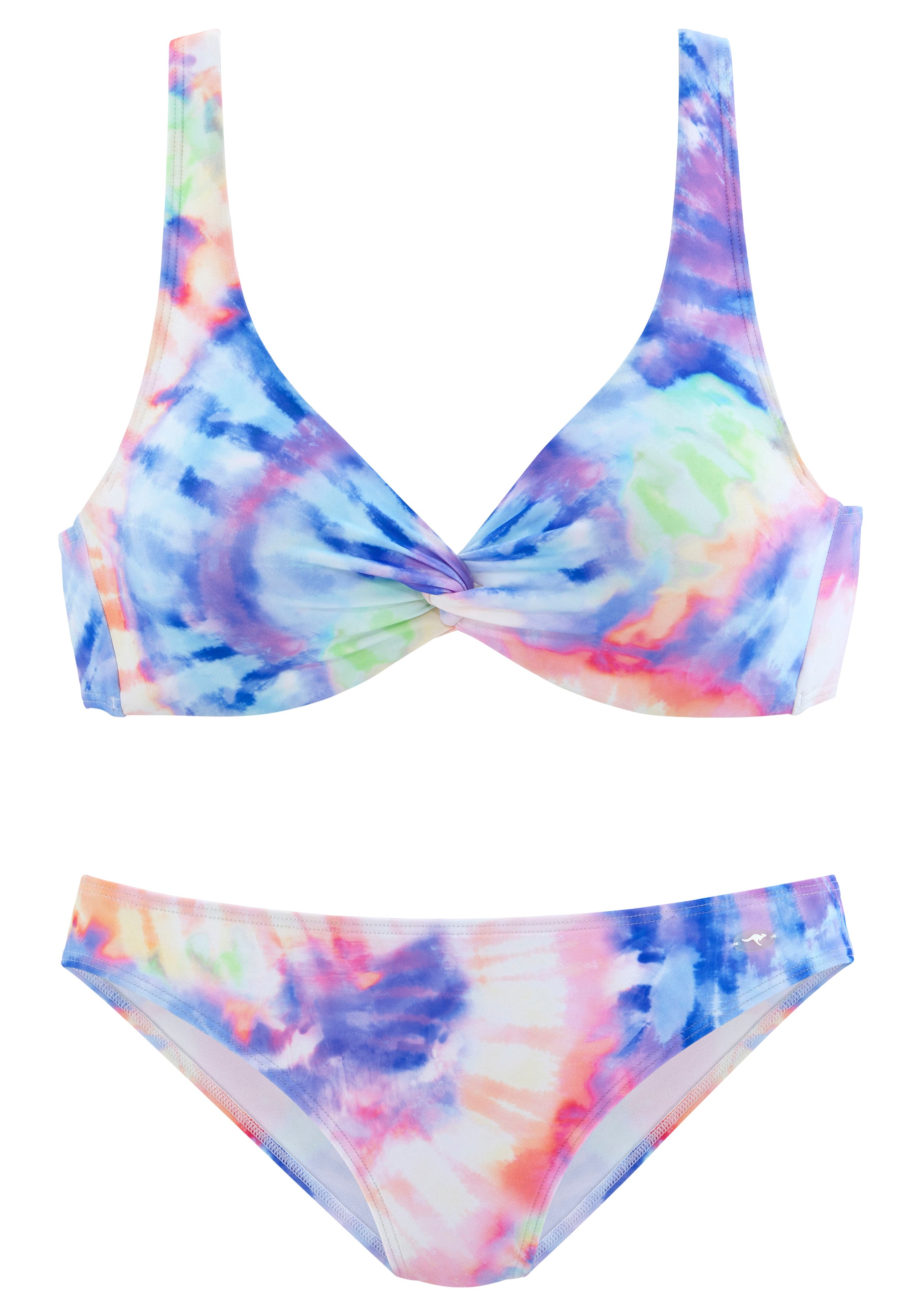 KangaROOS Triangel Bikini i blå: forside