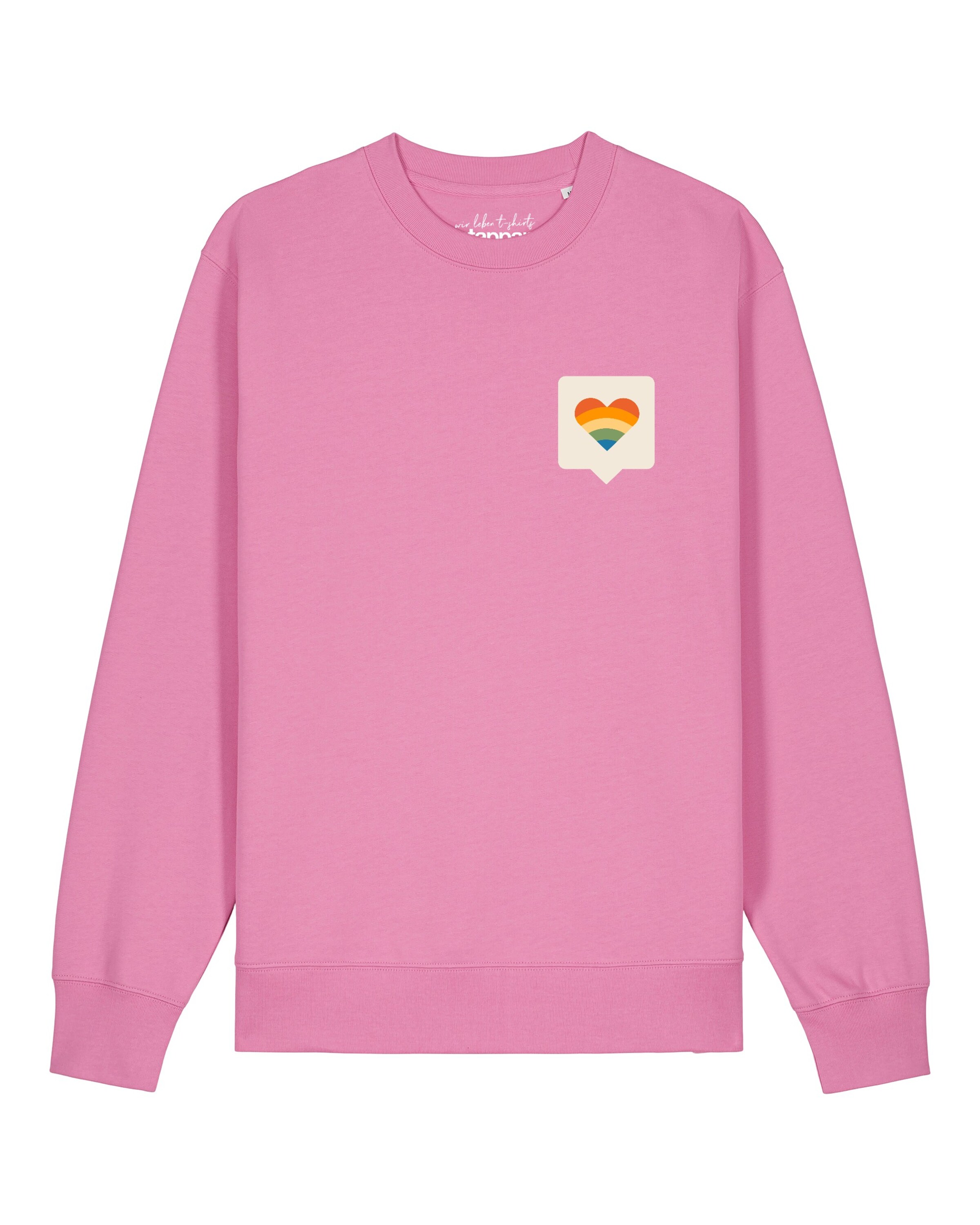 Watapparel Sweatshirt in Roze: voorkant