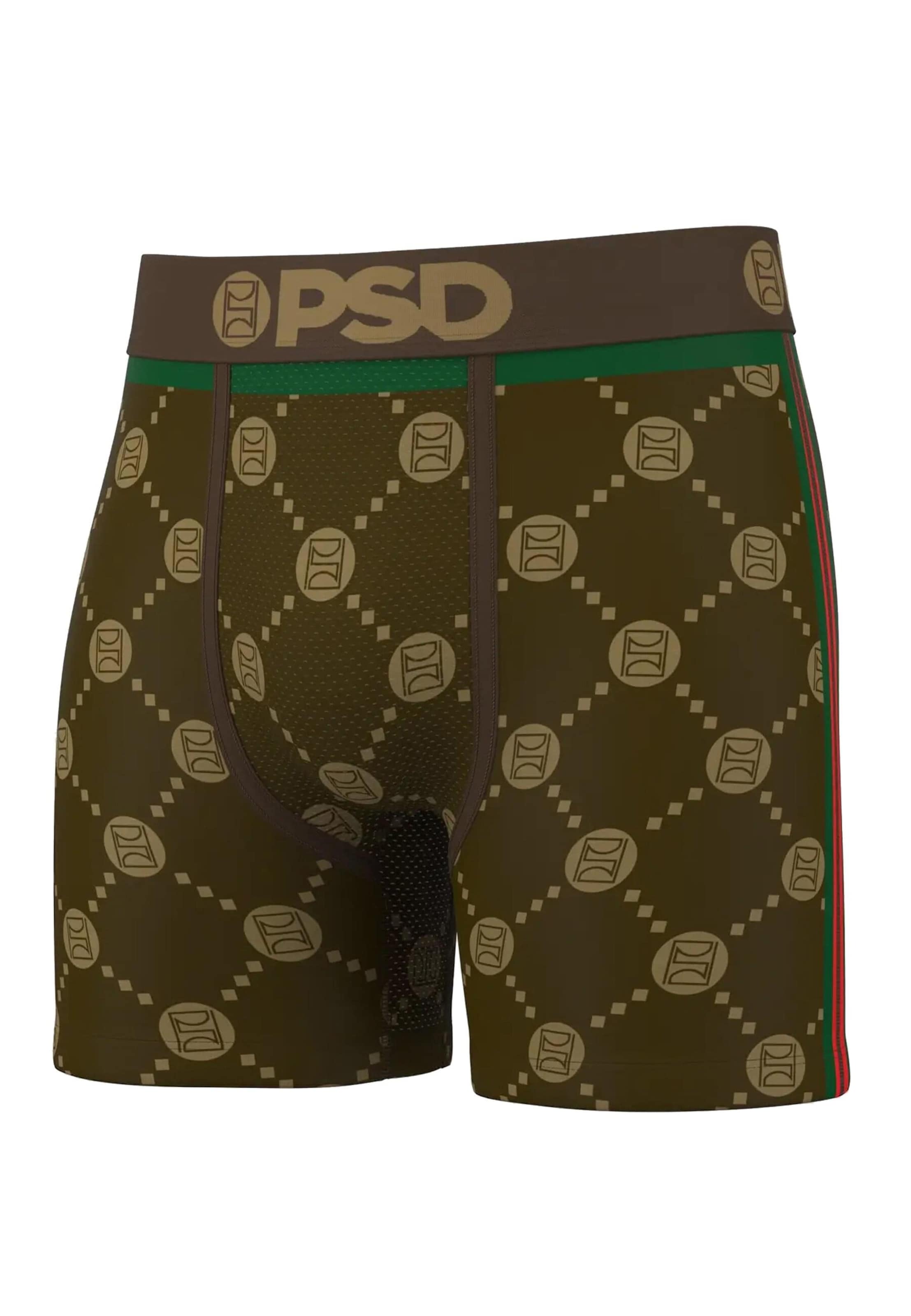PSD Boxershorts 'EMBLEM LUX' in Groen