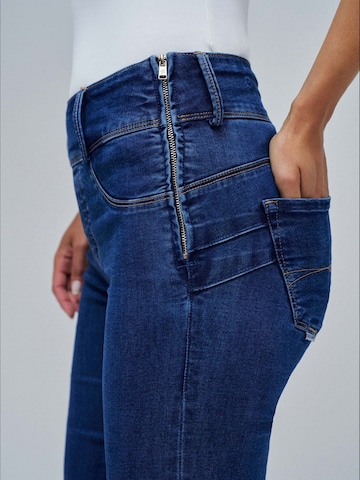 Salsa Jeans Flared Jeans 'Secret' in Blau