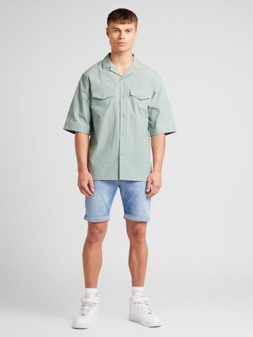 TOPMAN Comfort fit Overhemd in Groen