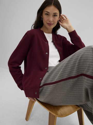 bonprix Sweatvest in Rood