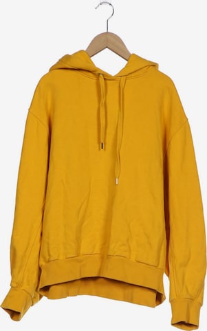 & Other Stories Sweatshirt & Zip-Up Hoodie in L in Yellow: front