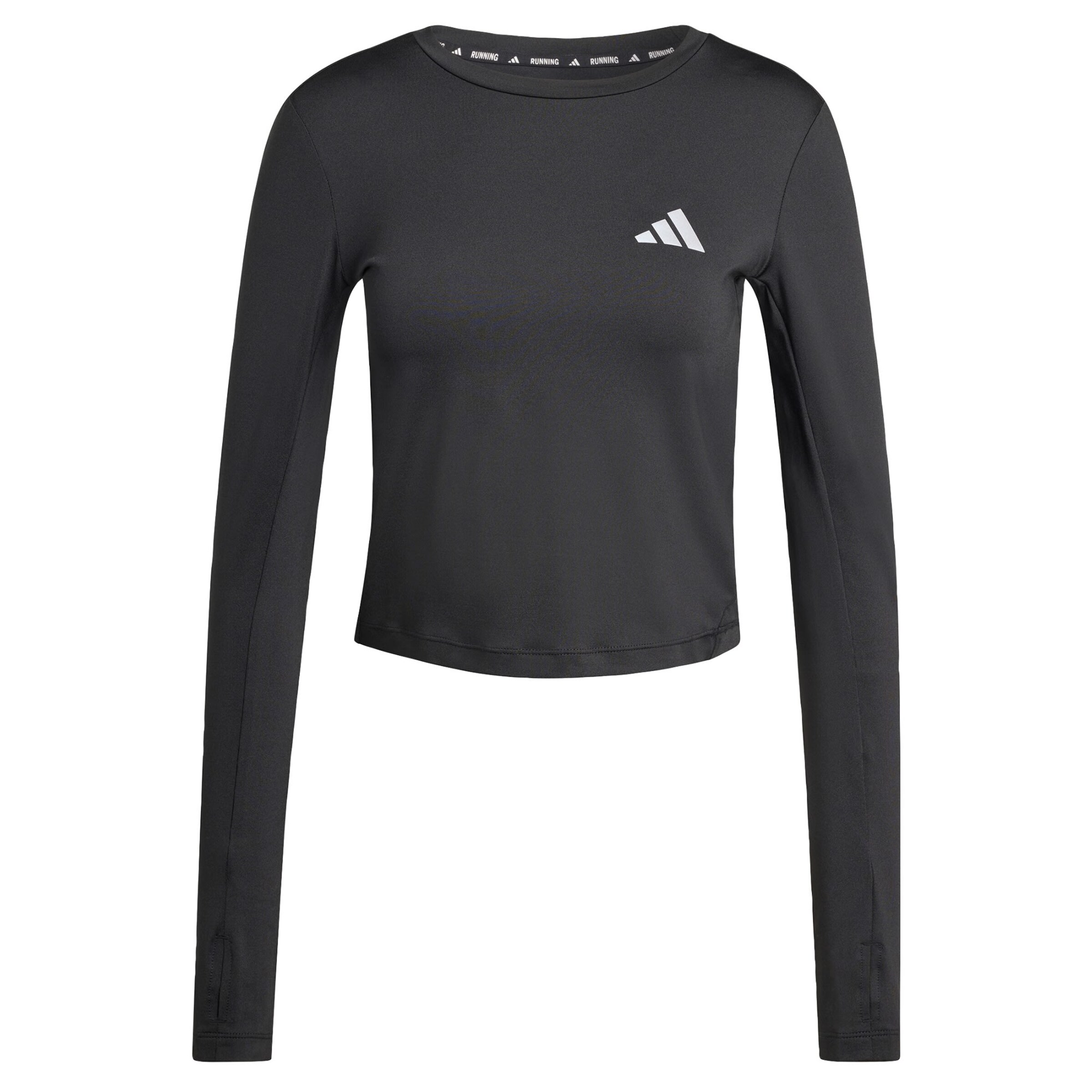 ADIDAS PERFORMANCE Functioneel shirt 'Adi365 Running Essentials' in Zwart: voorkant