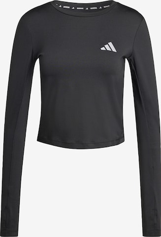 ADIDAS PERFORMANCE Functioneel shirt 'Adi365 Running Essentials' in Zwart: voorkant