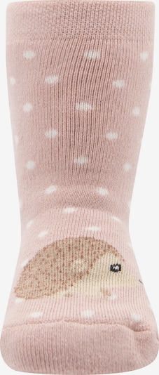 Kojinės iš EWERS, spalva – smėlio spalva / rusvai rausva / šviesiai rožinė / balta, Prekių apžvalga