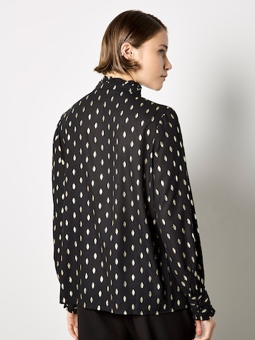 Chemisier ' ' Apricot en noir