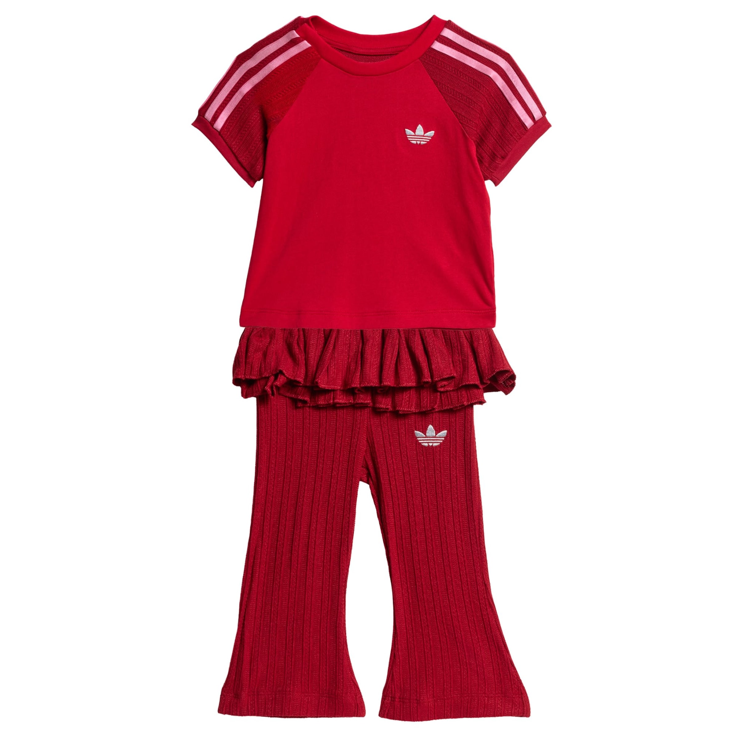ADIDAS ORIGINALS Set in Rood: voorkant