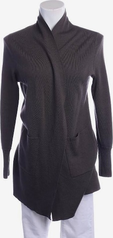 Hemisphere Sweater & Cardigan in S in Grey: front