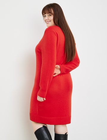 SAMOON Kleid in Rot
