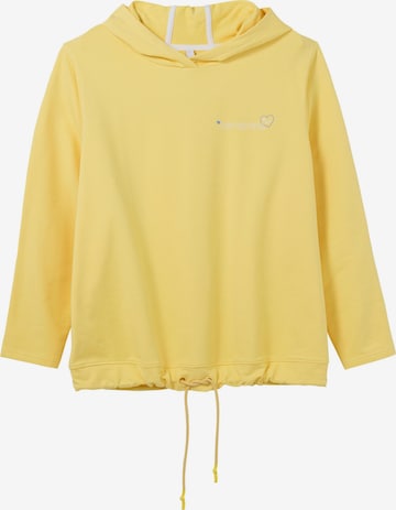 SHEEGO Sweatshirt in Yellow: front