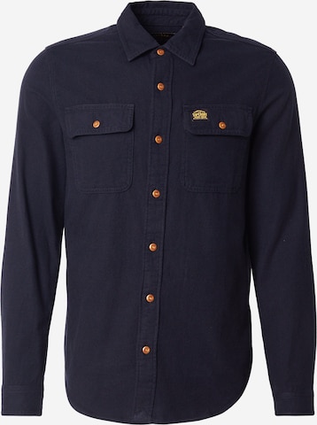 Superdry Regular Fit Paita värissä sininen: etupuoli