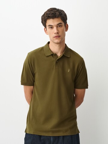 Next Shirt in Groen: voorkant