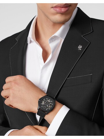 Montre à affichage analogique Philipp Plein Watches en noir : devant