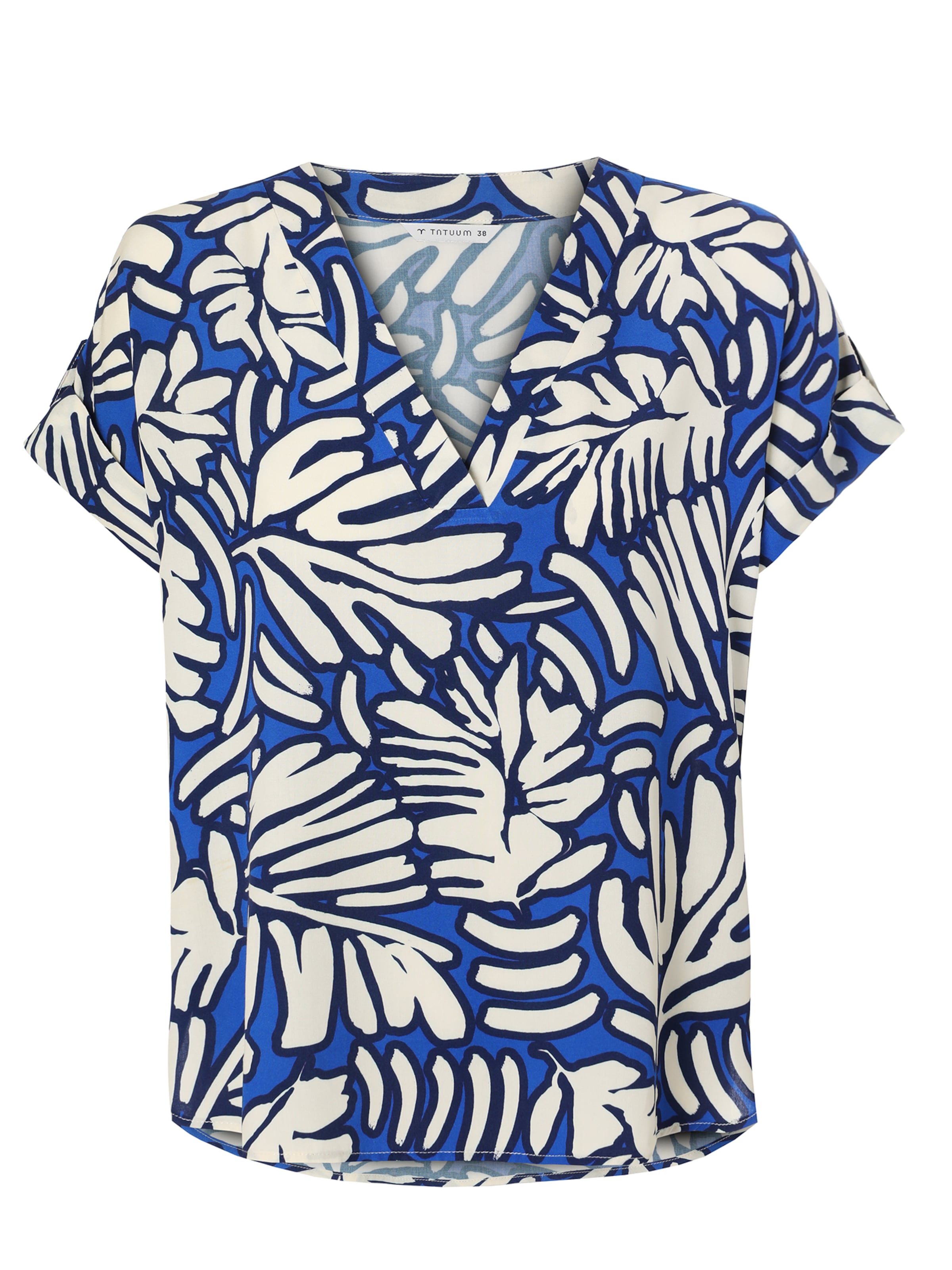 TATUUM Halenka 'Alea 1' - krémová / azurová / tmavě modrá, Produkt