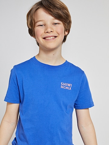Shiwi Shirt 'Snoopy Grin Grin Joe' in Blue