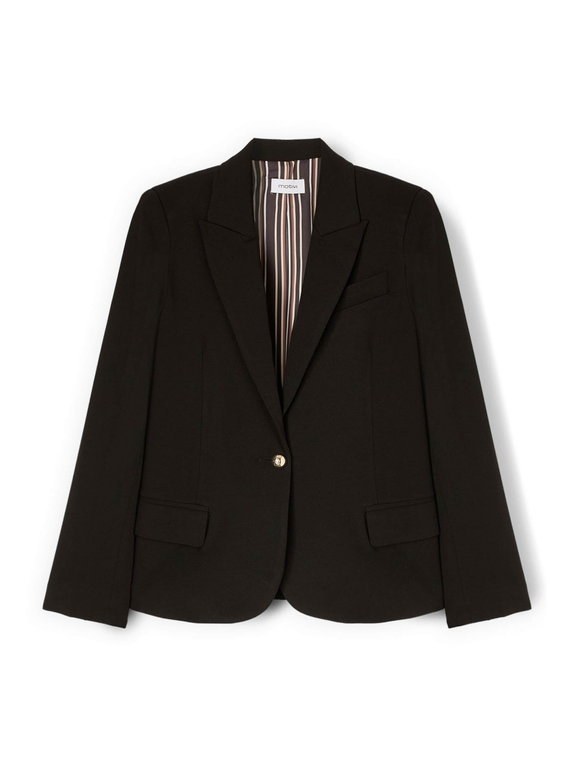 MOTIVI Blazer‌‌‌‌‌‌‌‌ in Schwarz: Vorderseite