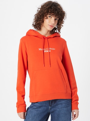 Marc O'Polo DENIM Sweatshirt  (GOTS) in Rot: predná strana