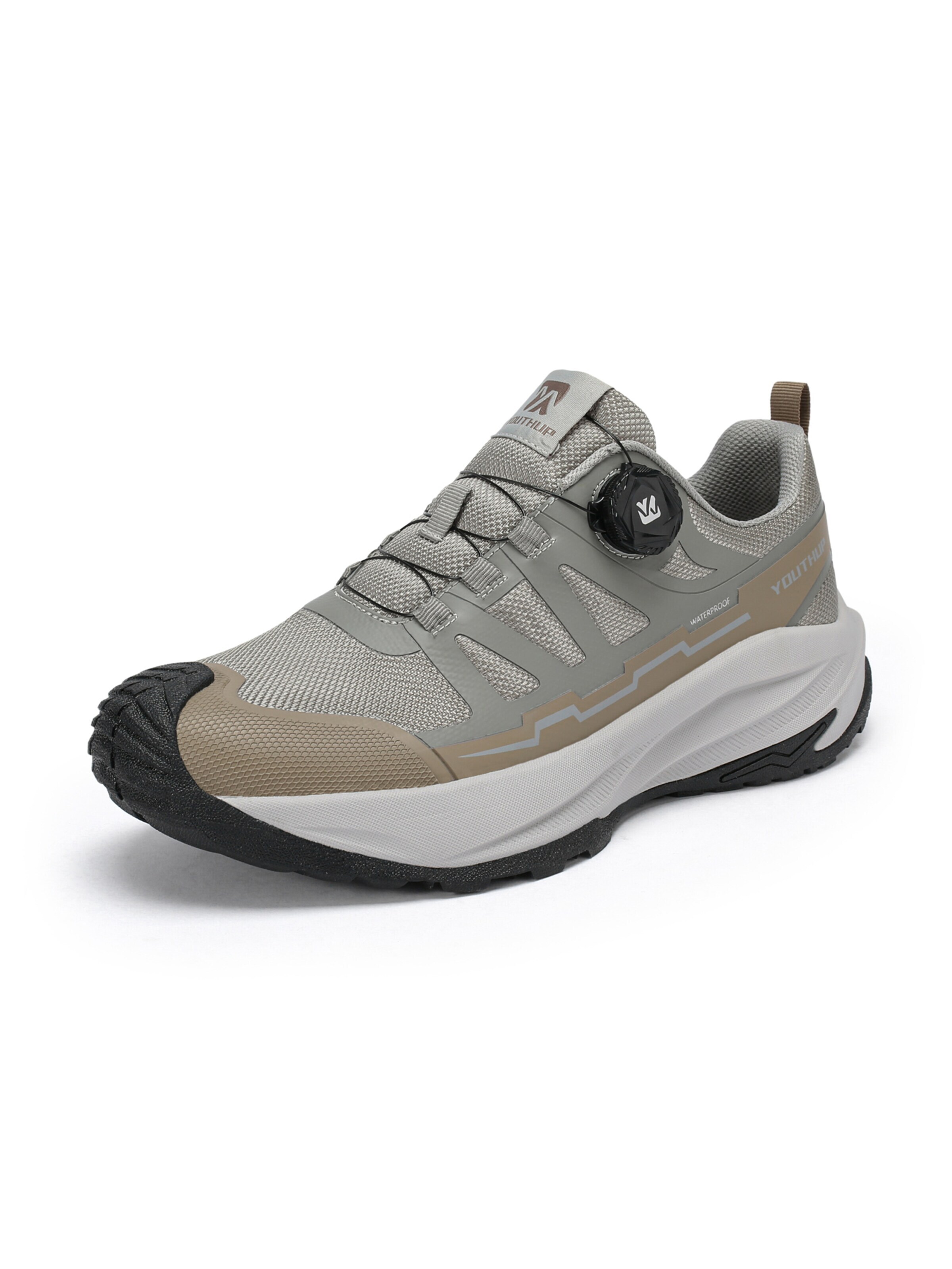 YOUTHUP Athletic Shoes 'Steigpfad' in Grey: front