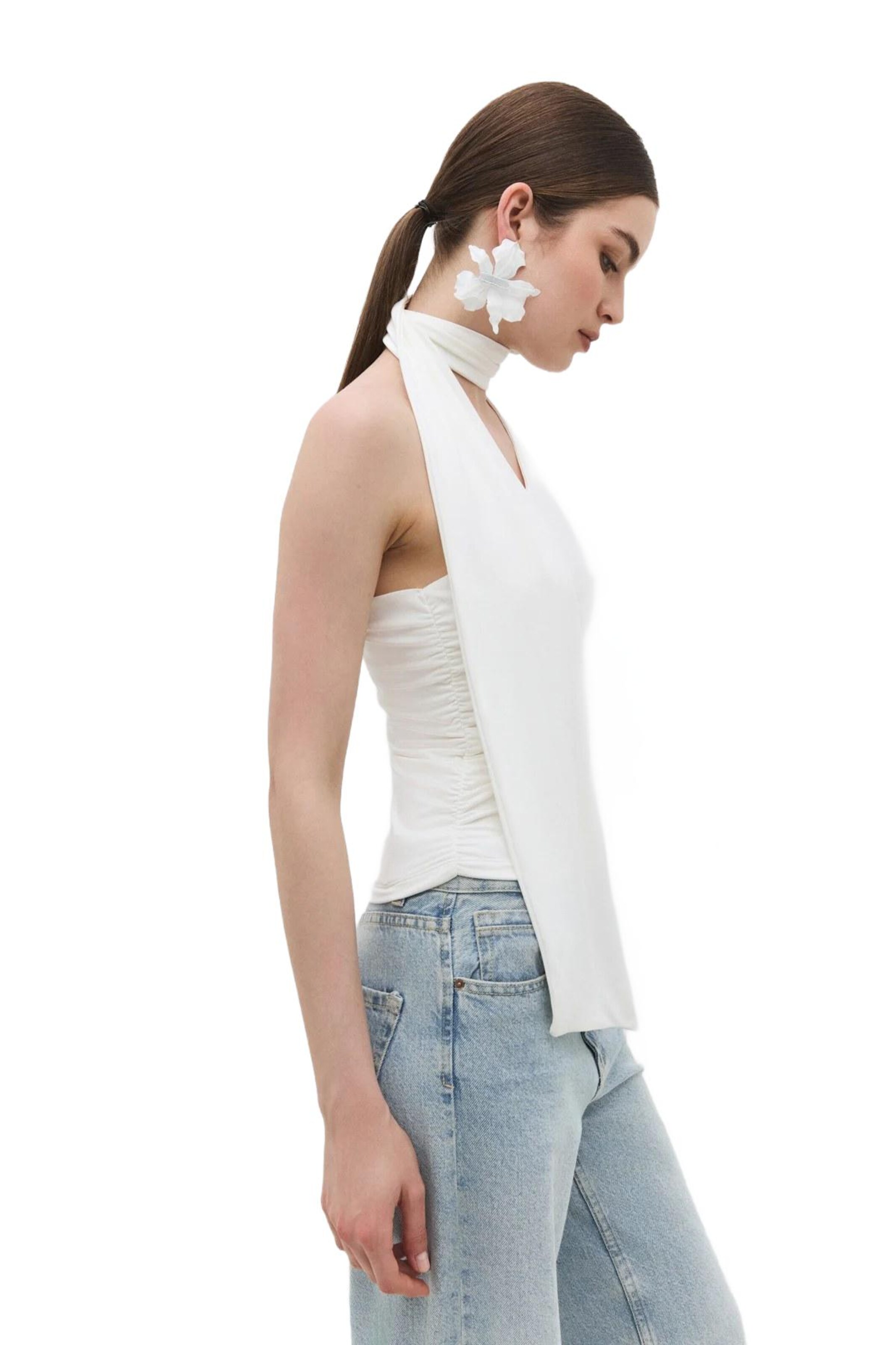 No Matter What Blouse in White