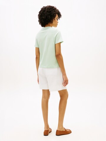 Tricou de la TOMMY HILFIGER pe verde