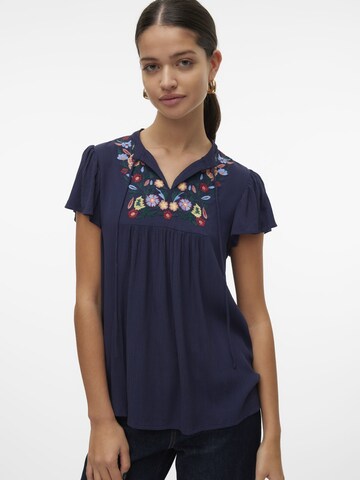 VERO MODA Top 'Sina' in Blue