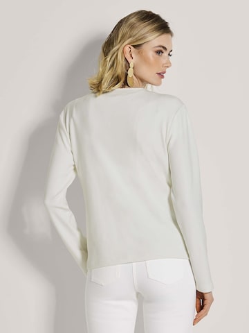 MADELEINE Gebreid vest in Wit