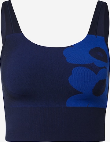 ADIDAS SPORTSWEAR Bralette Sports Bra in Blue: front