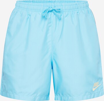 Nike Sportswear Shorts in Blau: predná strana