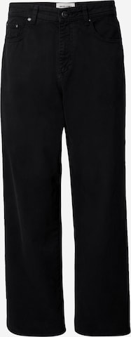 JACK & JONES - Loosefit Vaquero 'JPSTALEX JJORIGINAL' en negro: frente