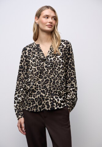 STREET ONE Bluse in Beige: Vorderseite