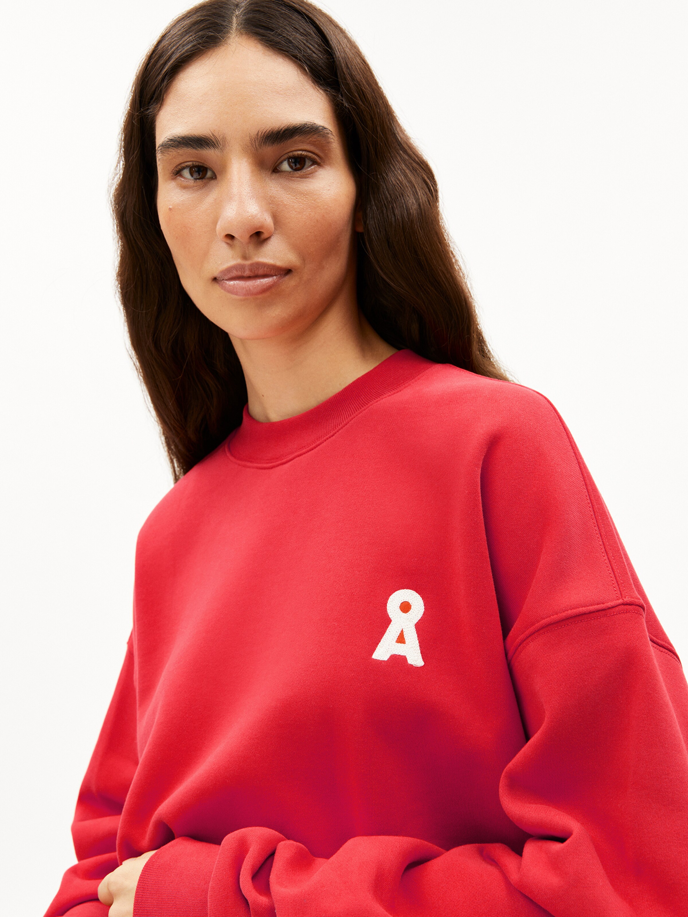 ARMEDANGELS Pullover ICONIC Å ALIZAA in Orange: Vorderseite