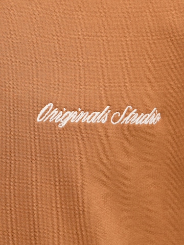 JACK & JONES Sweatshirt 'JORNORREBRO' i brun