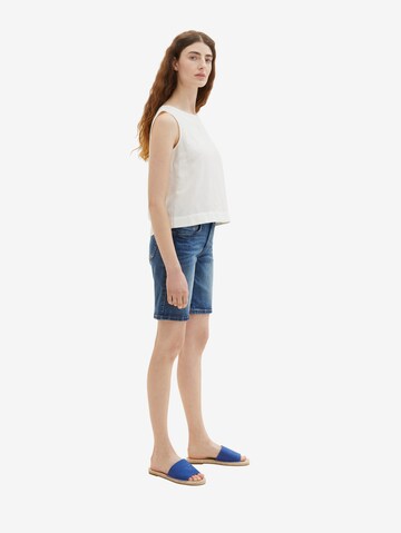 TOM TAILOR Regular Shorts 'Alexa' in Blau