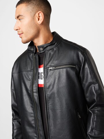 BIG STAR Between-Season Jacket 'TRICKSON' in Black