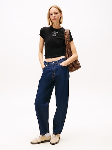 Tricou 'WESTERN' de la Tommy Jeans pe negru