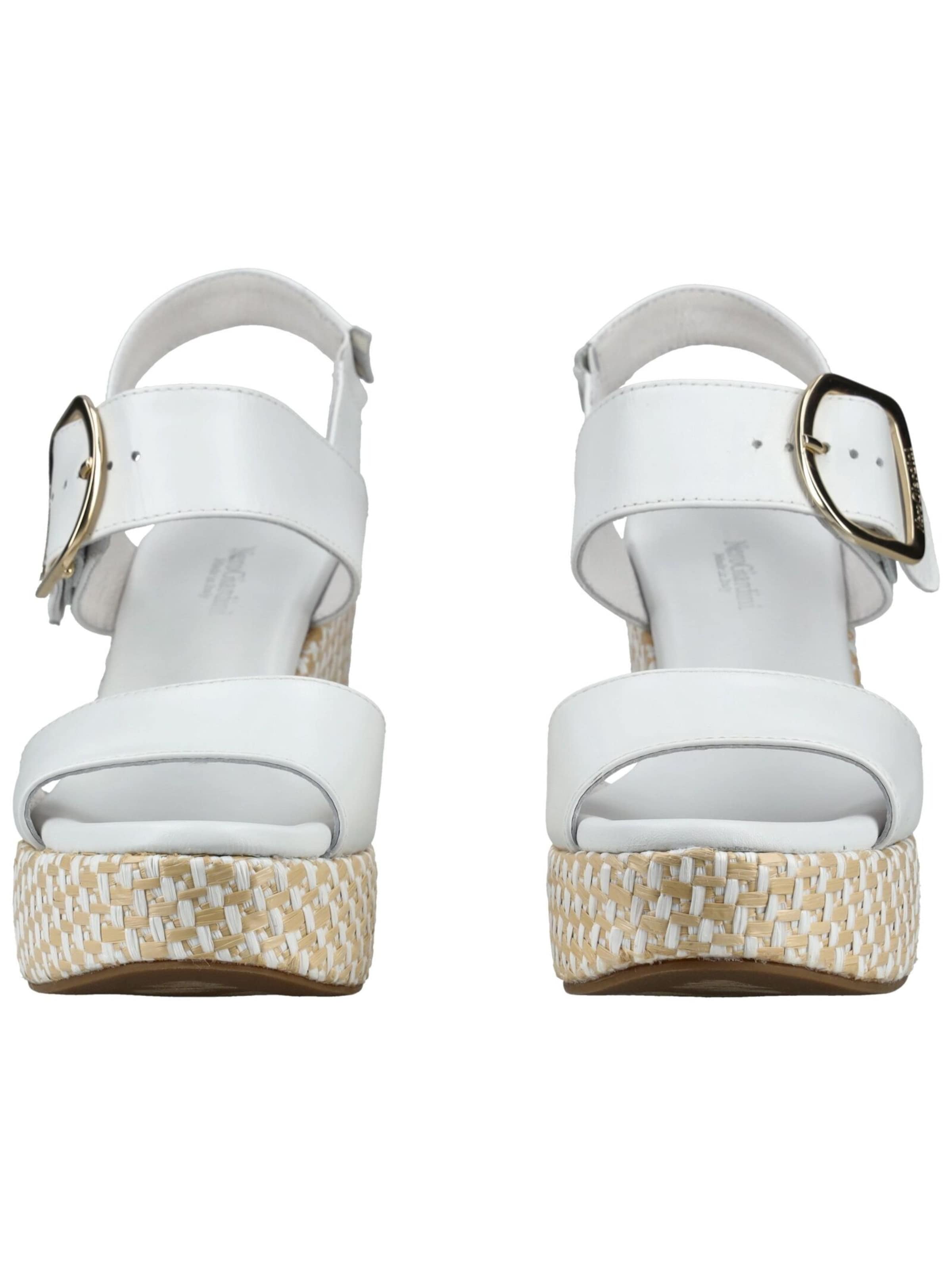 Sandalo di Nero Giardini in bianco