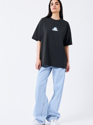 Dr. Denim Shirt 'Trooper Tee'‌ in Schwarz