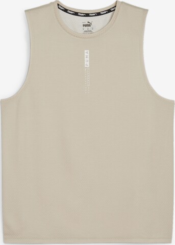 PUMA Performance Shirt in Beige: front