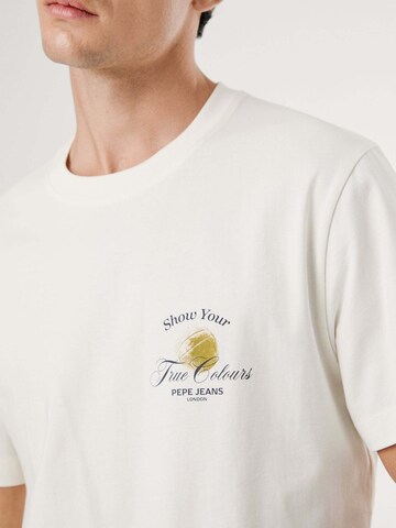 Pepe Jeans T-Shirt 'Thompson' in Weiß