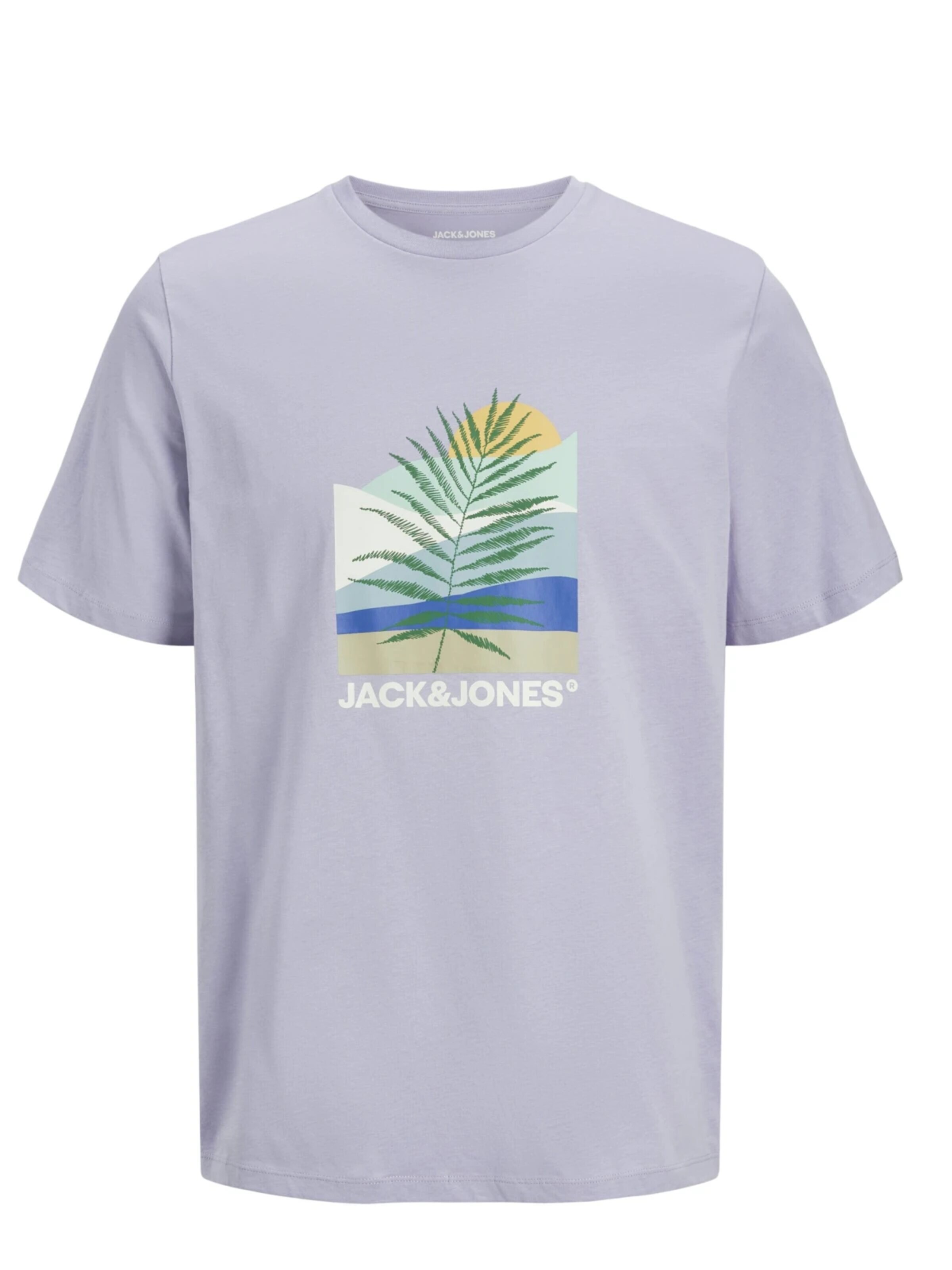 JACK & JONES Shirt in L in de kleur Lila, Productweergave