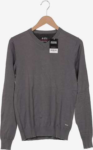 EDC BY ESPRIT Sweater & Cardigan in S in Grey: front