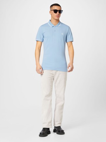 Calvin Klein Jeans Poloshirt in Blau